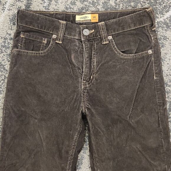Old Navy Corduroy Straight Pants 14R - Picture 2 of 12